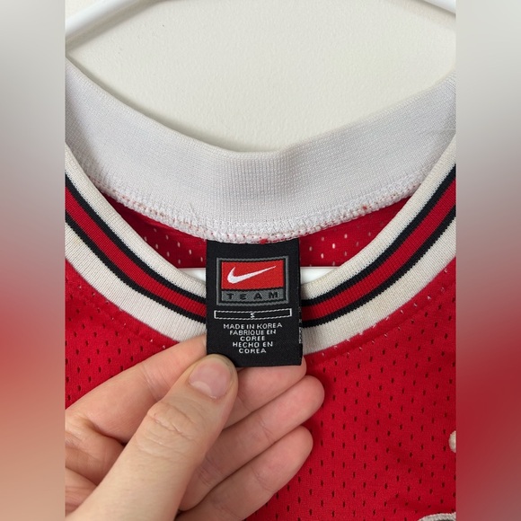 Vintage 90’s Chicago Bulls Nike Team Sports Michael Jordan Basketball Jersey S - Picture 3 of 10